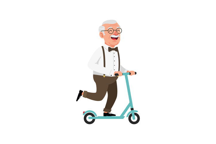 Scooter Clipart Image 11