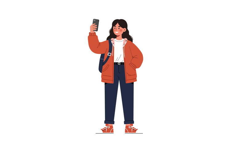 Selfie Clipart Image 3