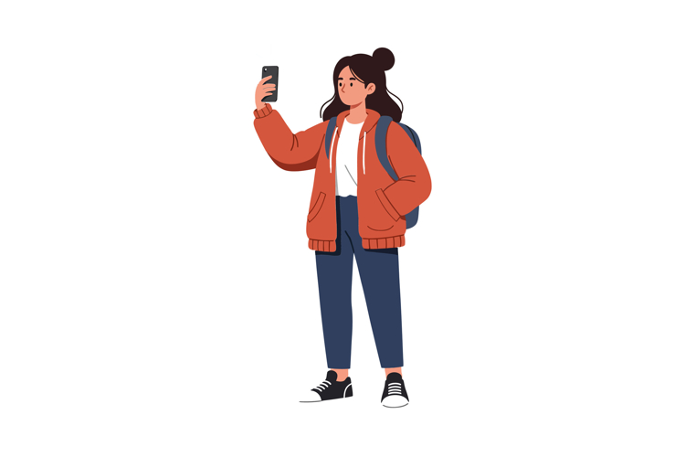 Selfie Clipart Image 2