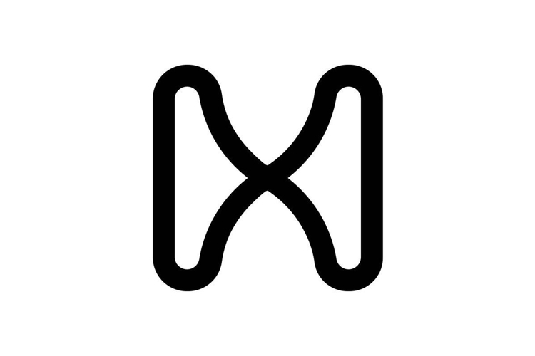 HX XH logo design