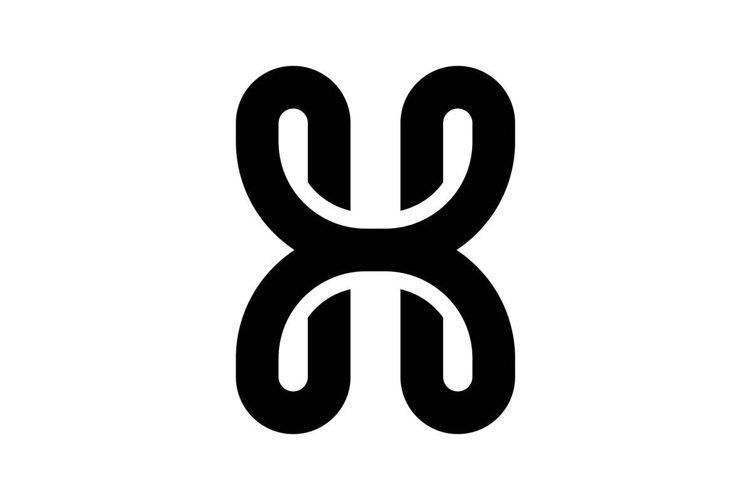 HX XH logo design