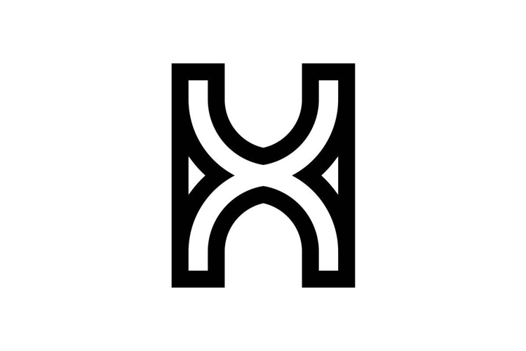 HX XH logo design