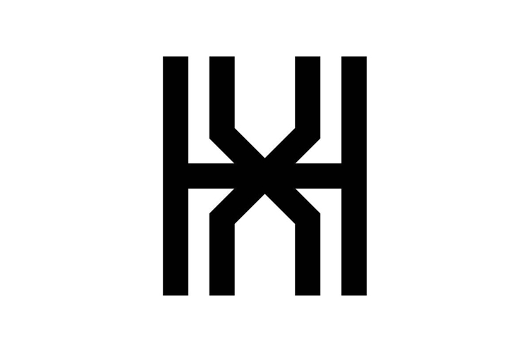 HX XH logo design