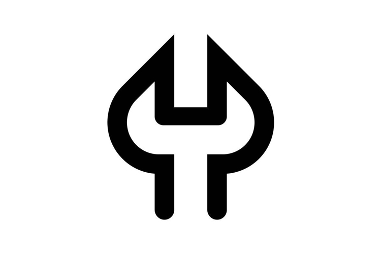 HY YH logo design