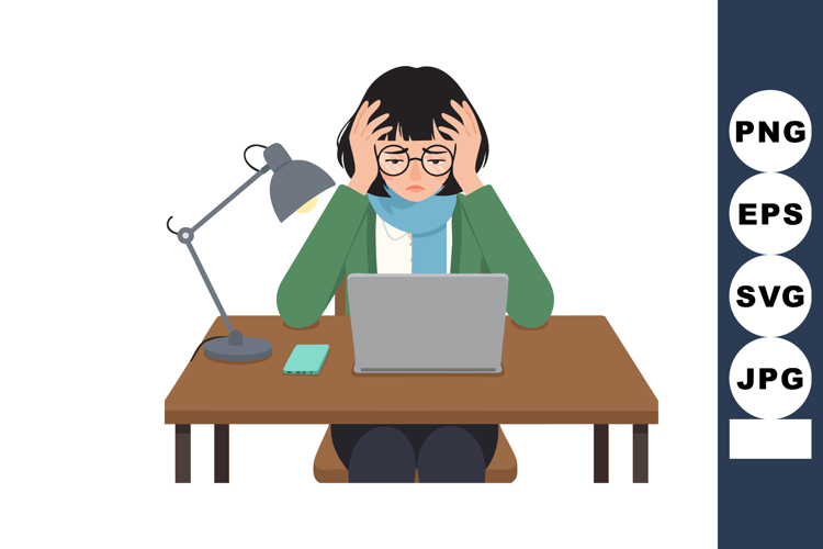 Frustrated Clipart Image 5