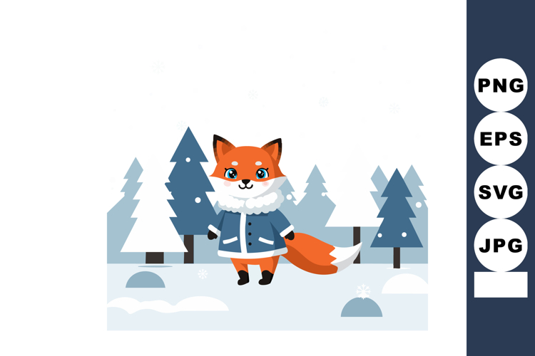 Fox Clipart Image 8
