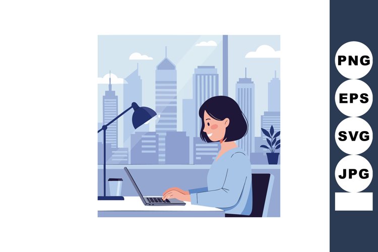 Office Building Clipart Image 6