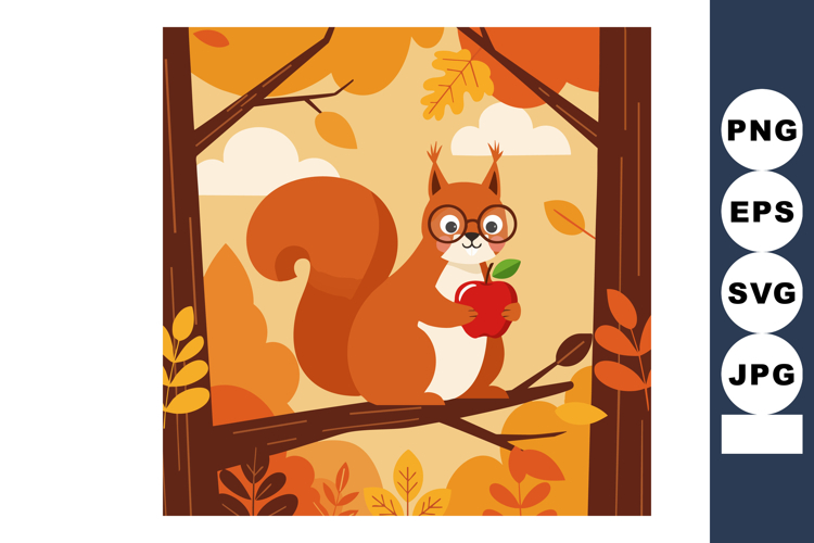 Squirrel Clipart Image 5