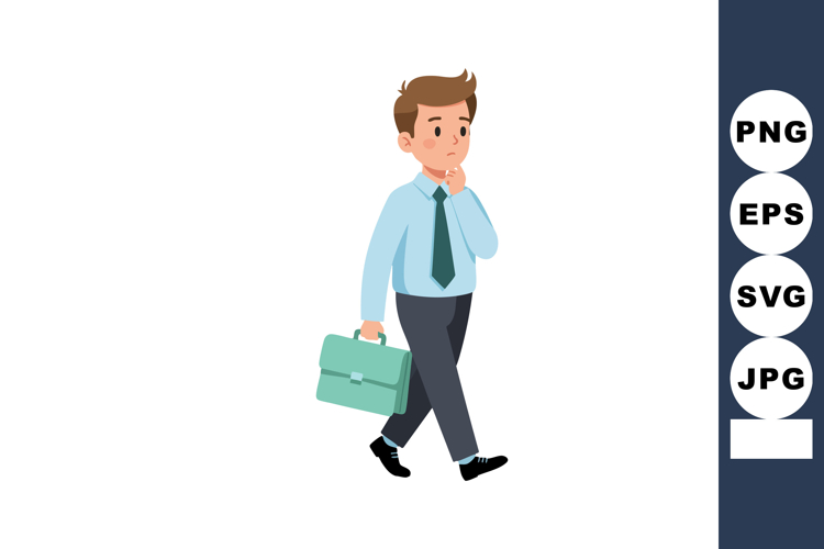 Businessman Clipart Image 14