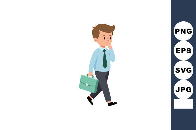 Businessman Clipart Image 13