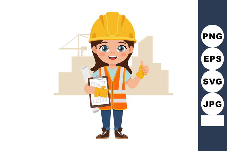 Construction Worker Clipart Image 4