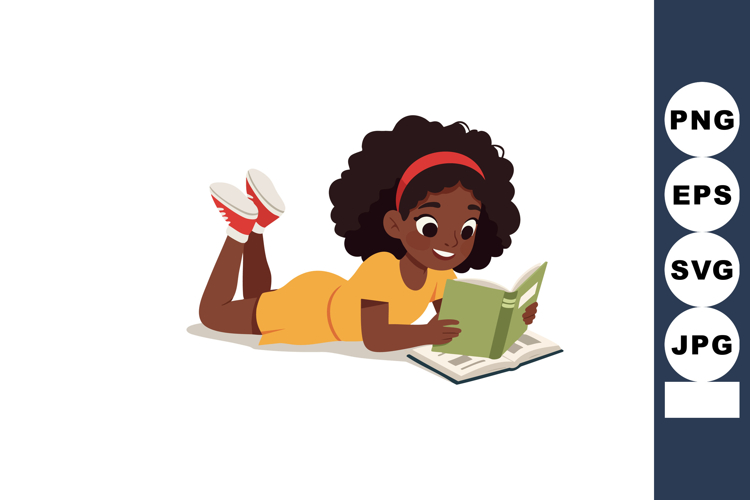 Reading book clipart Image 6
