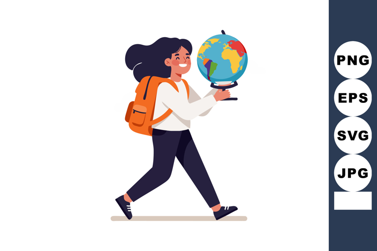 Globe Clipart Image 2