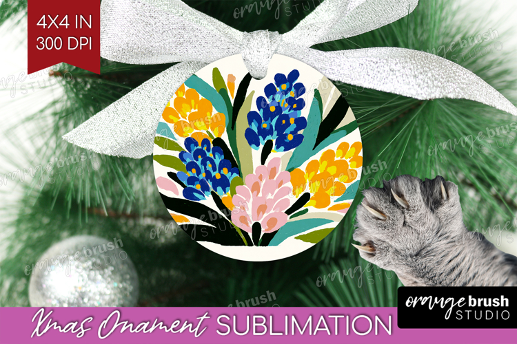 Hyacinth Modern Floral Ornament PNG Sping Flower PNG