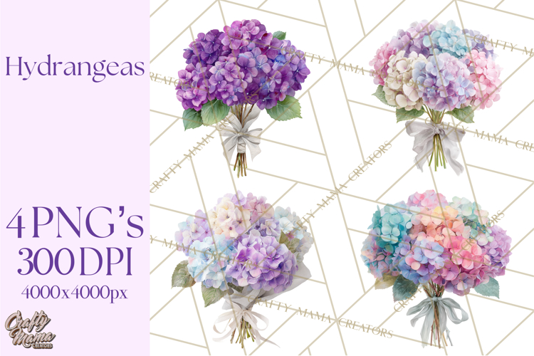 Hydrangea Clipart Image 18