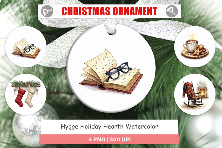 Hygge Holiday Hearth Ornament