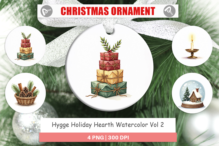 Hygge Holiday Hearth Ornament