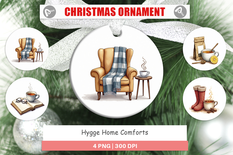 Hygge Home Comforts Ornament