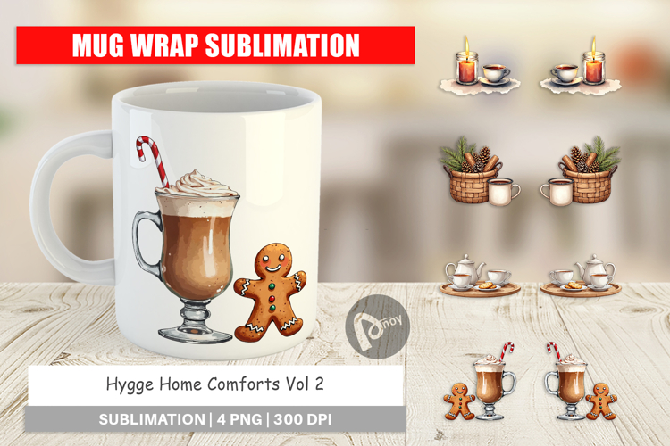 Hygge Home Comforts Mug Wrap