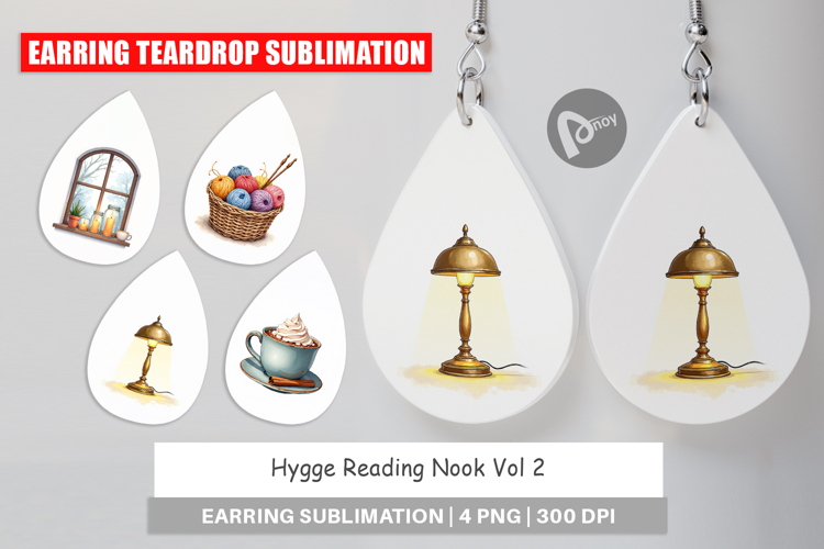 Hygge Reading Nook Earring