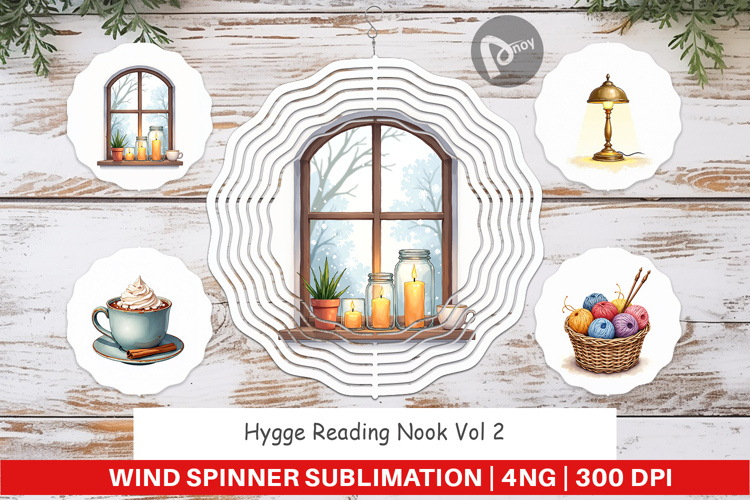 Hygge Reading Nook Wind Spinner