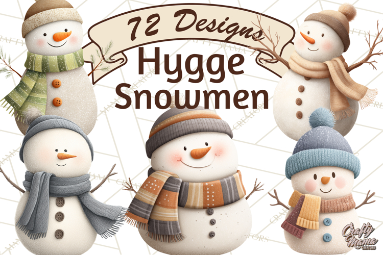 Snowmen Clipart Image 7
