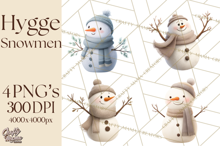Snowmen Clipart Image 19