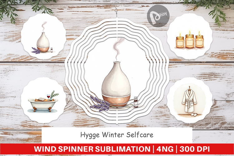 Hygge Winter Selfcare Wind Spinner