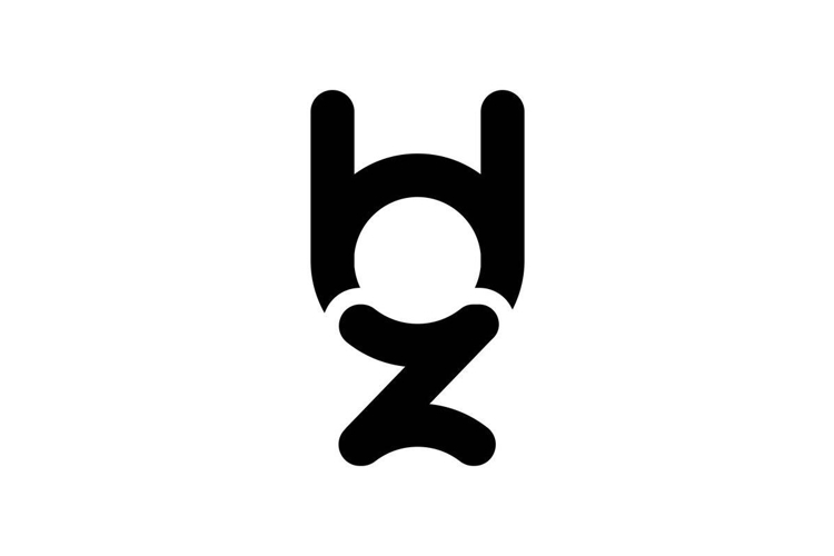 HZ ZH logo design