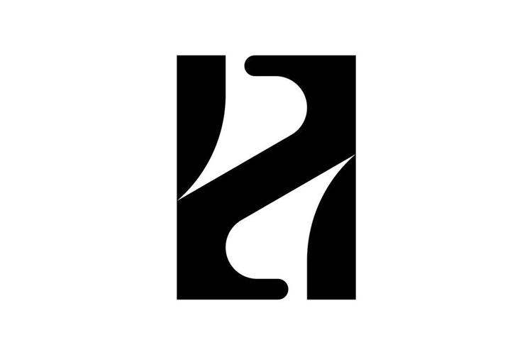 HZ ZH logo design