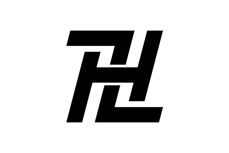 HZ ZH logo design
