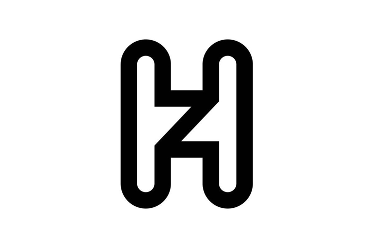 HZ ZH logo design