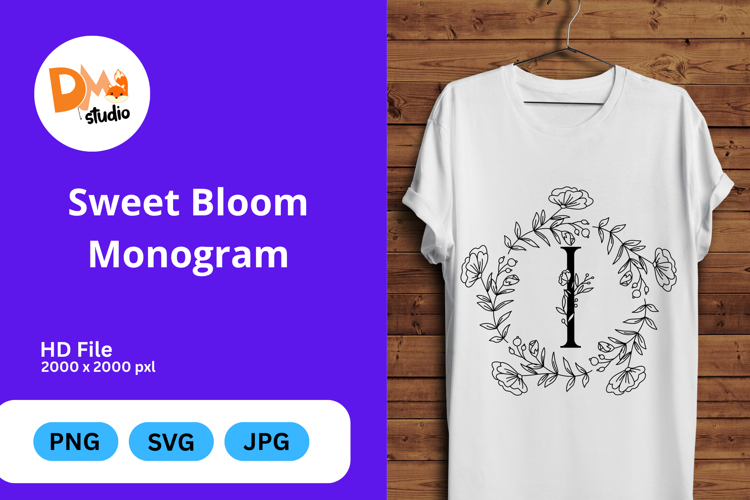 Sweet Bloom Monogram