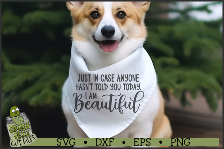 I Am Beautiful SVG File