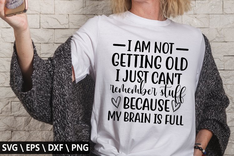 I am not getting old i just cant SVG - Funny Coffee Design