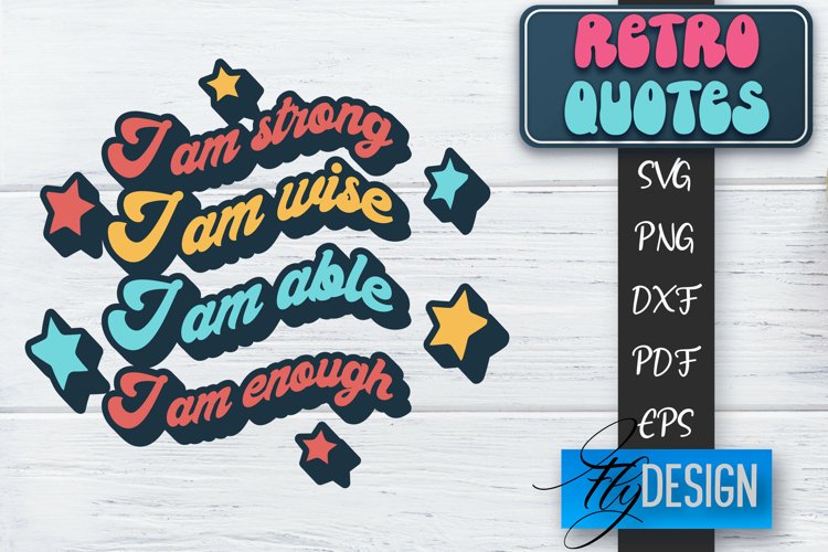 Retro Design | Retro Quotes | Quotes 80s SVG | SVG File v.1