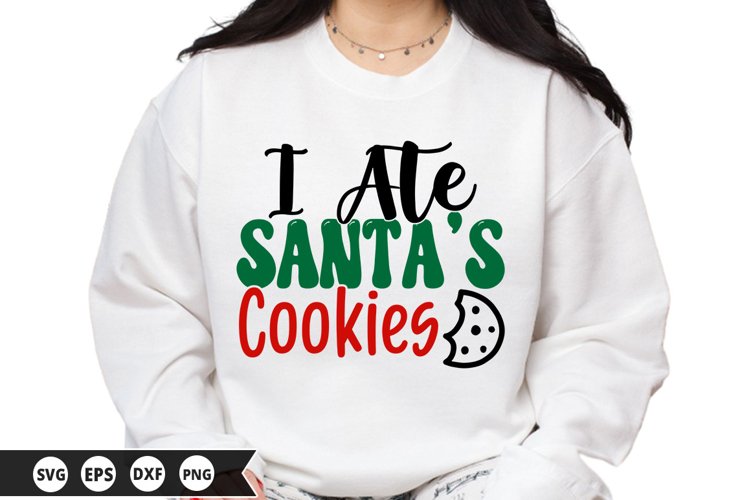 Santas Cookies Svg Image 13