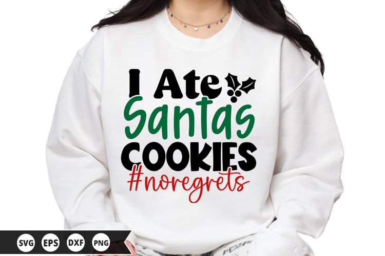 Santas Cookies Svg Image 23