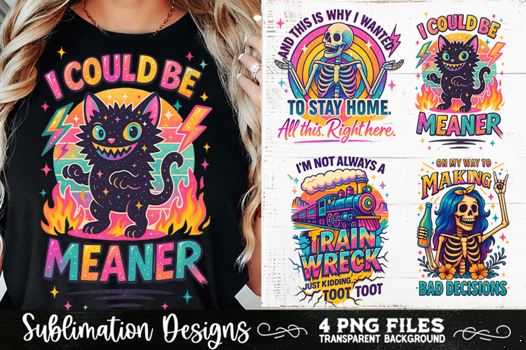 Sarcastic skeleton Retro funny PNG Sublimation