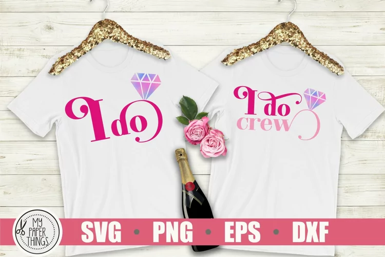 Bridal party svg | Bachelorette svg | I do | I do crew svg