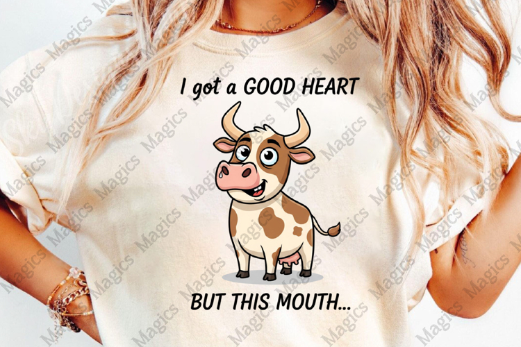 I Got A Good Heart But This Mouth Png