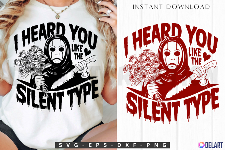 I Heard You Like the Silent Type SVG