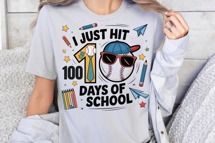 Just Hit 100 Days of School PNG