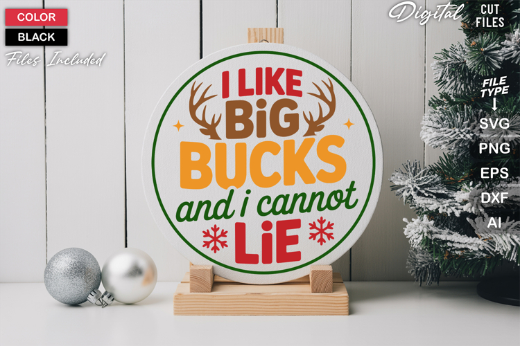 Round Christmas Svg Image 14