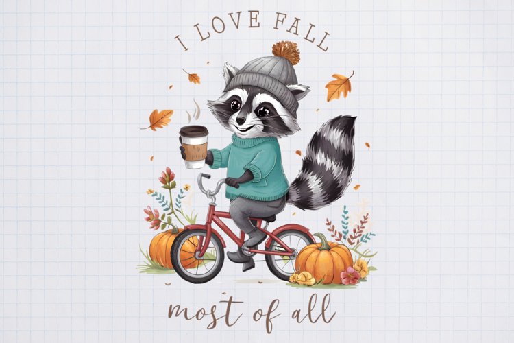 Raccoon Clipart Image 13