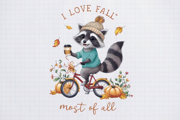 Raccoon Clipart Image 12
