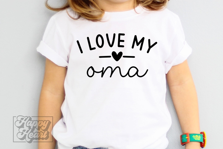 I Love My Oma SVG PNG - Pass Me To Oma - Promoted To Oma