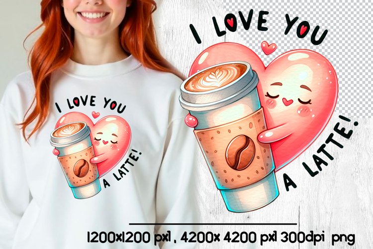 Latte Clipart Image 9