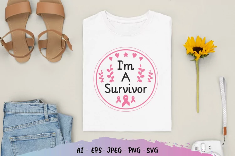 I'm a Survivor SVG File