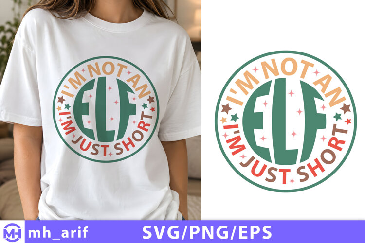 Funny Sarcastic Christmas PNG SVG T-shirt Design example image 1